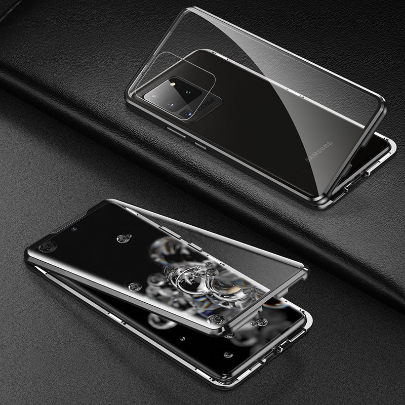 Case Magnética Blindada Samsung Linha S24 - Com Tela de Privacidade