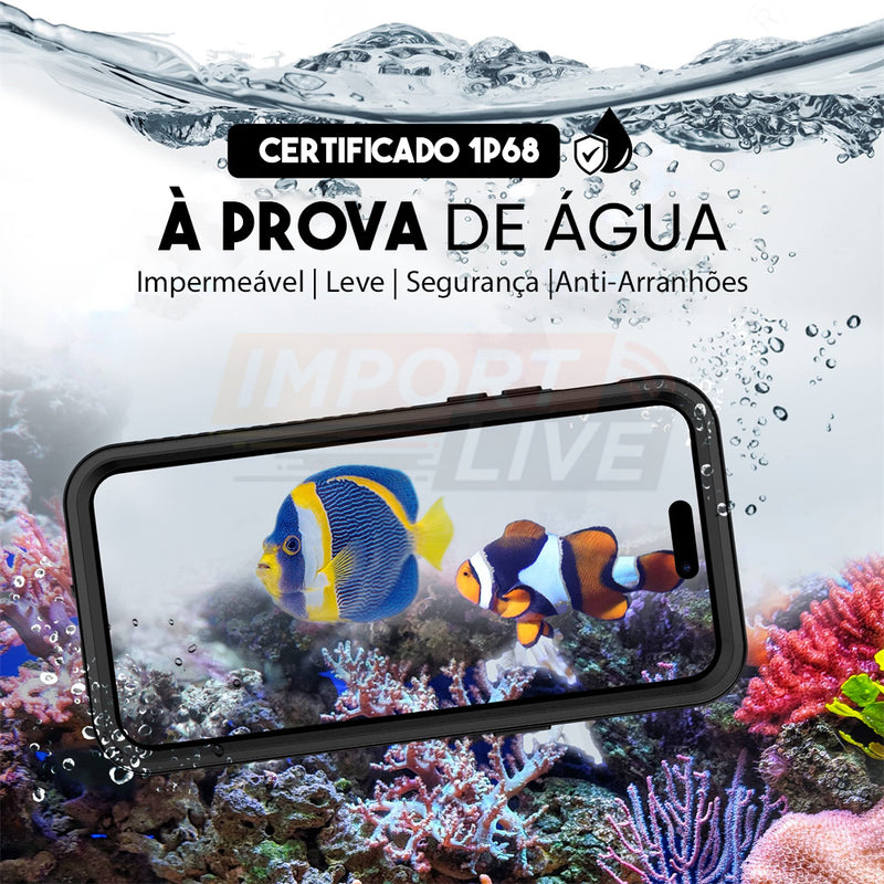 Case Blindada Samsung a prova d'água + Brinde