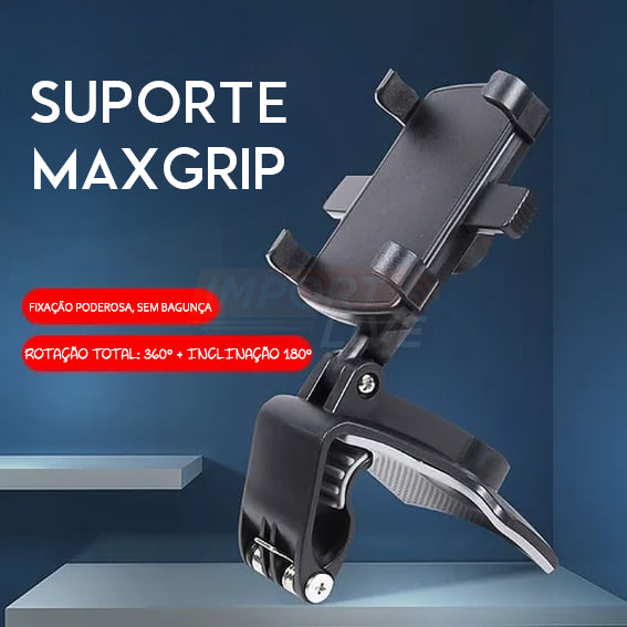 Suporte de Celular 360º MaxGrip™ – Segurança, Conforto e Praticidade em Cada Viagem!