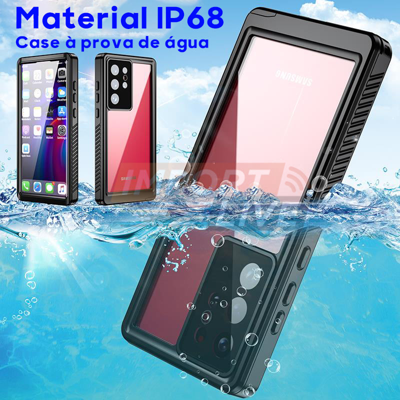 Case Blindada Samsung a prova d'água + Brinde