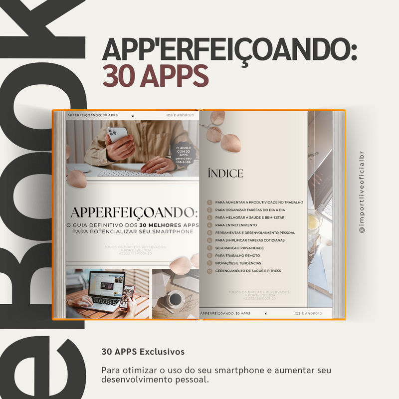 E-Book App'erfeiçoando - 30 apps Exclusivos