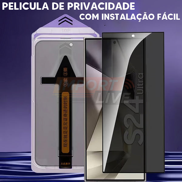 Kit GlassMaster Aplicador de Película + Película de Vidro Temperado para Samsung