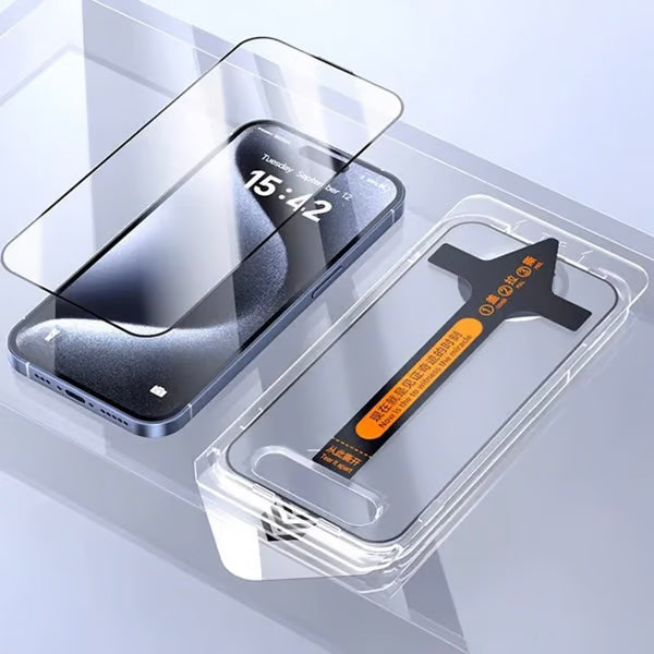 Kit GlassMaster Aplicador de Película + Película de Vidro Temperado para Samsung