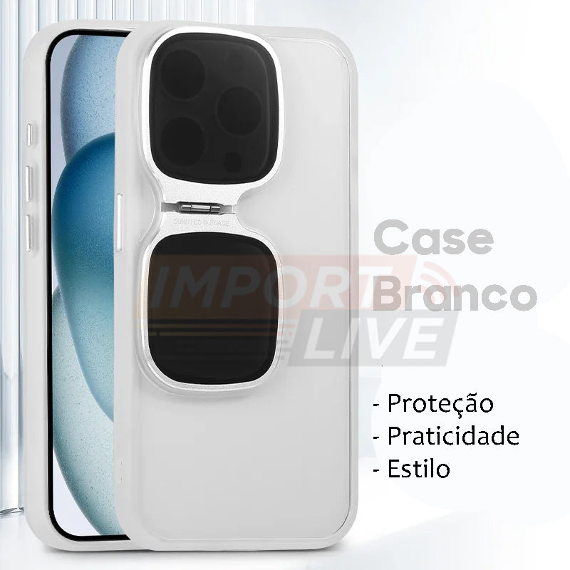 Case Mirrors Luxo c/ Suporte - para iPhone