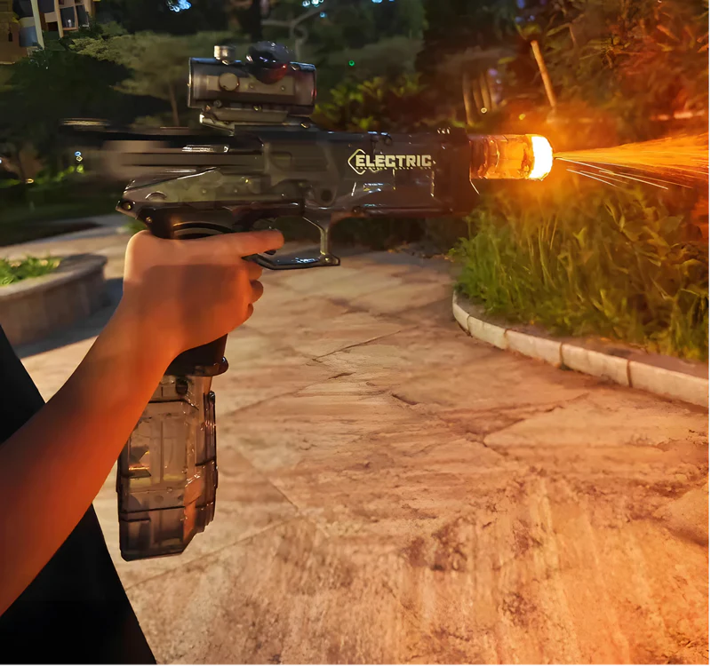 HydroStrike™ Blaster - Pistola de Água Elétrica | A Batalha Começa Agora!