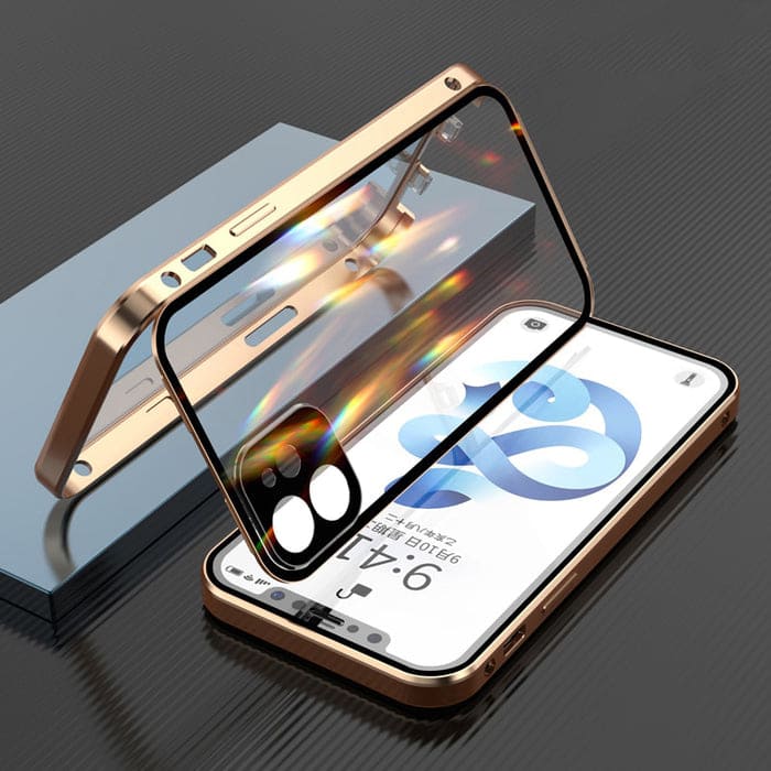 Case Magnética Blindada iPhone Dupla Proteção 360º C/ Proteção na Camera e Trava de Segurança COMPRE 1 LEVE 2 | APROVEITE as ÚLTIMAS HORAS DESCONTO LIMPA ESTOQUE BLACK FRIDAY 2023 🔥