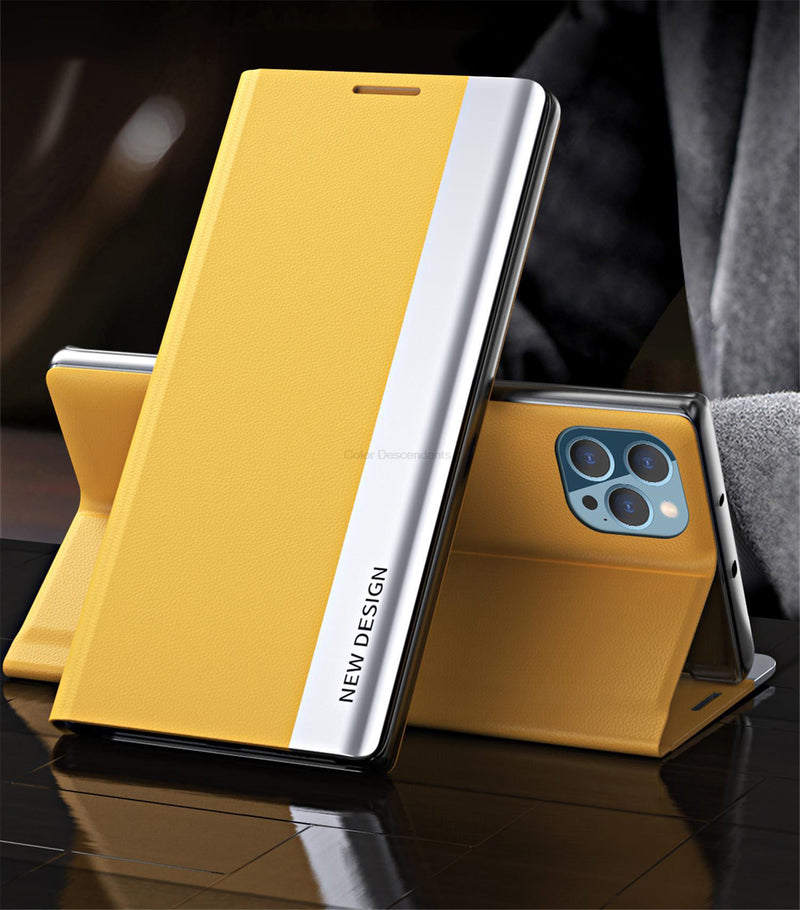 Case Couro Plating 360° - para Xiaomi