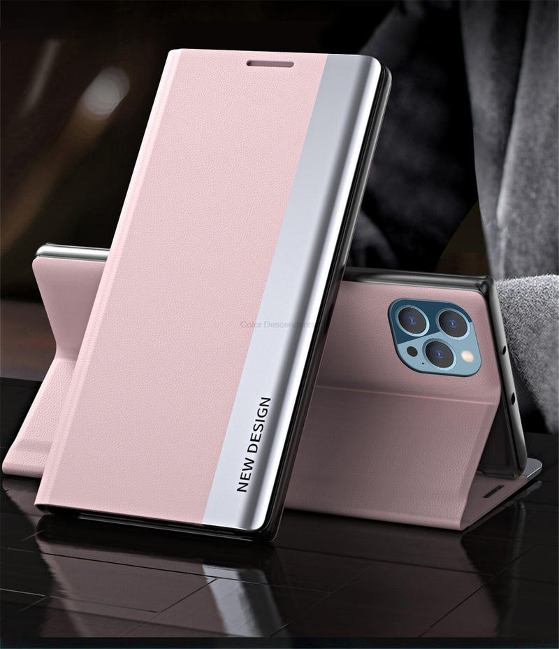 Case Couro Plating 360° - para Xiaomi