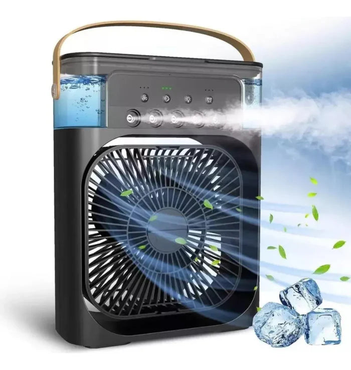 Mini Ventilador Refresh Portátil 3 em 1!