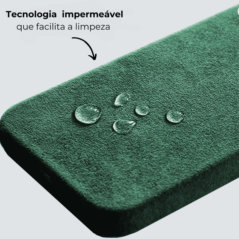 Alcantara Case - Verde Meia-Noite