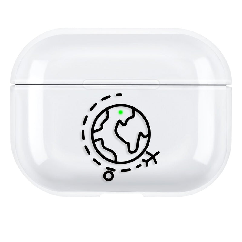 Case Transparente World para AirPods Pro 3