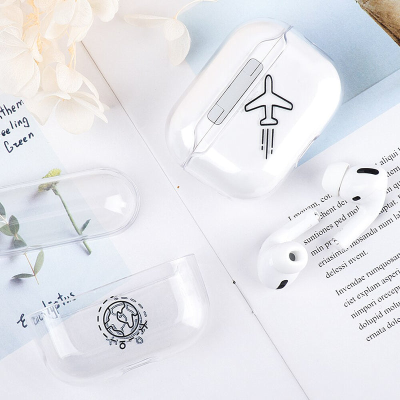 Case Transparente World para AirPods Pro 3