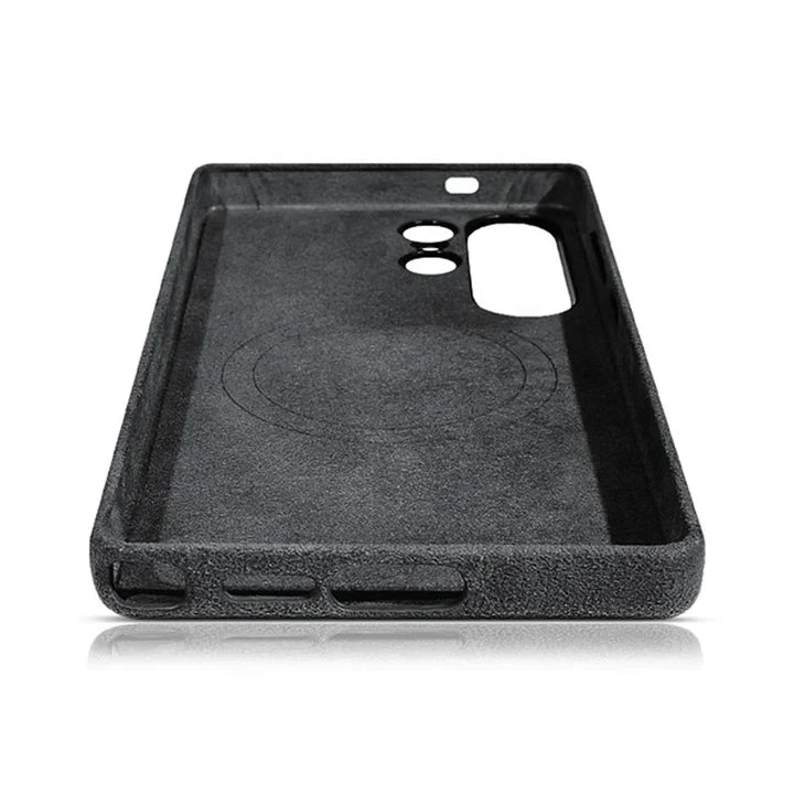 Alcantara case - Cinza Espacial Samsung S