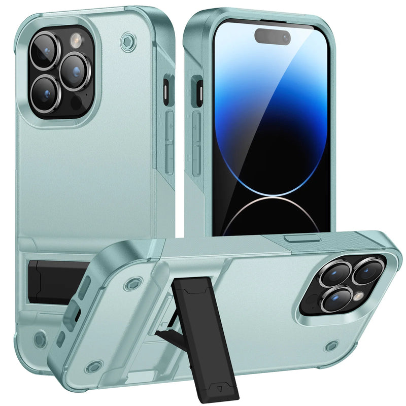 Case Bumper Militar com Suporte - para iPhone