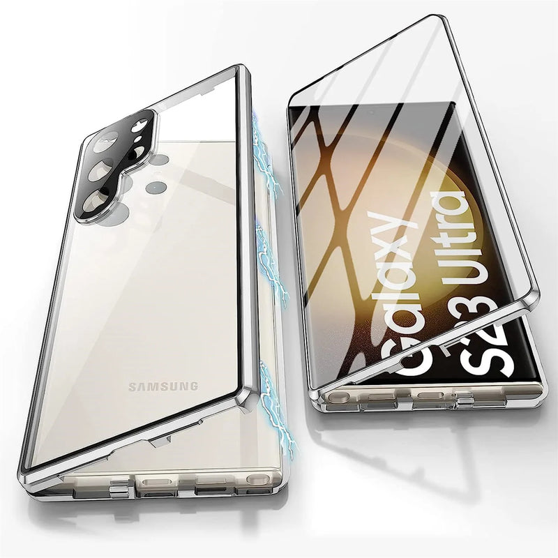 Case Magnética Blindada Safing 360° c/ Travas de Segurança e Proteção Nas Lentes | Samsung S20FE & S21