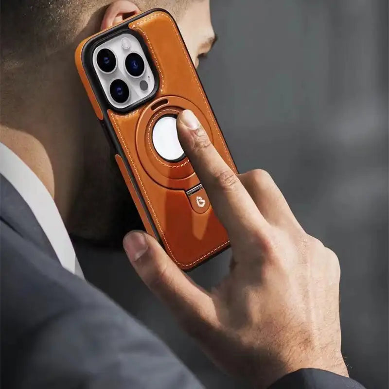 Case iPhone Lifestyle em Couro Genuíno