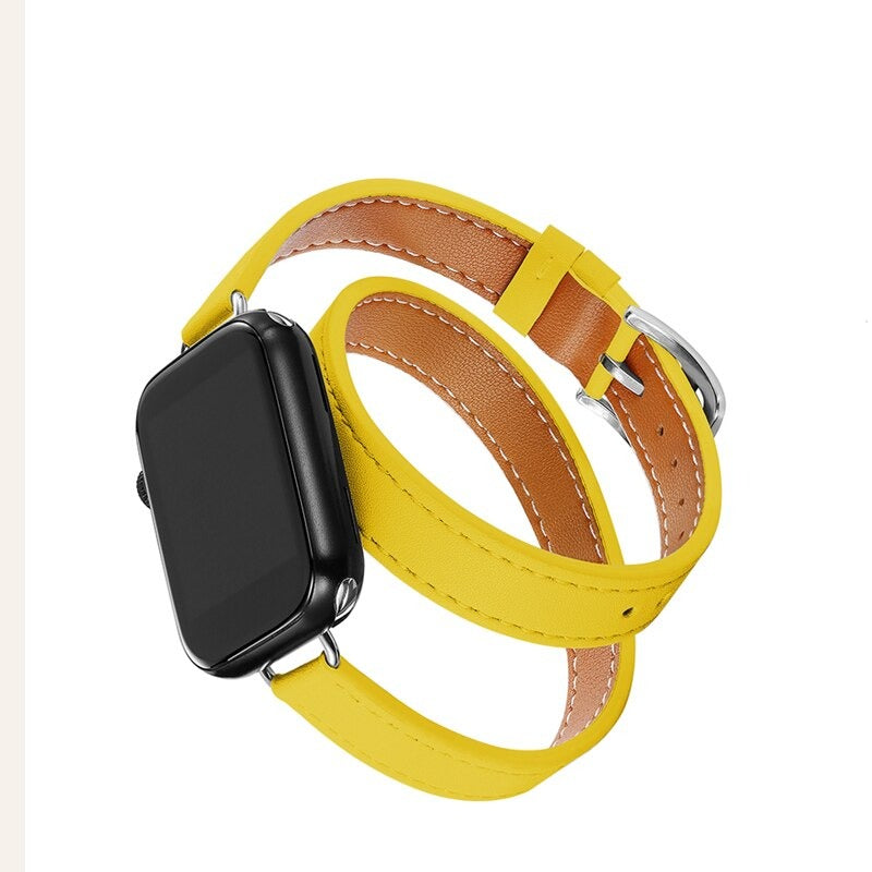 Pulseira Couro Slim Premium para Apple Watch