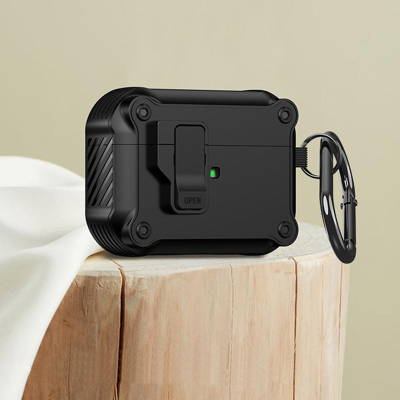 Case Carbon Shockproof - Para Apple Airpods