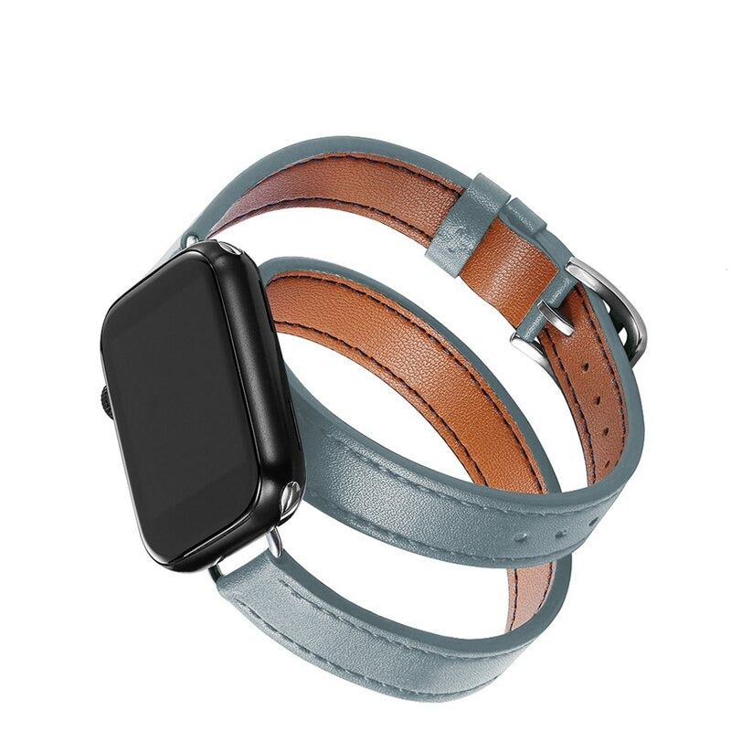 Pulseira Couro Slim Premium para Apple Watch