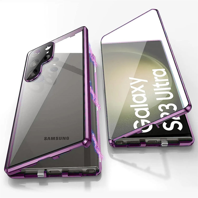 Case Magnética Blindada Safing 360° c/ Travas de Segurança e Proteção Nas Lentes | Samsung S20FE & S21