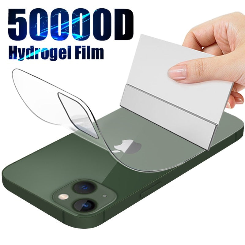 Película Protetora Hidro gel Frente e Verso - para iPhone | COMPRE 1 LEVE 2