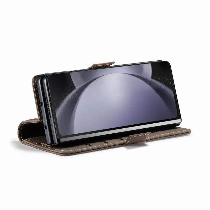 Case Couro Live Betters com Carteira Embutida - para Samsung Galaxy Z Fold 5 & 6