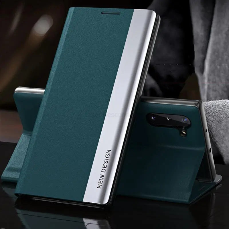 Case Couro Plating 360° - para Xiaomi