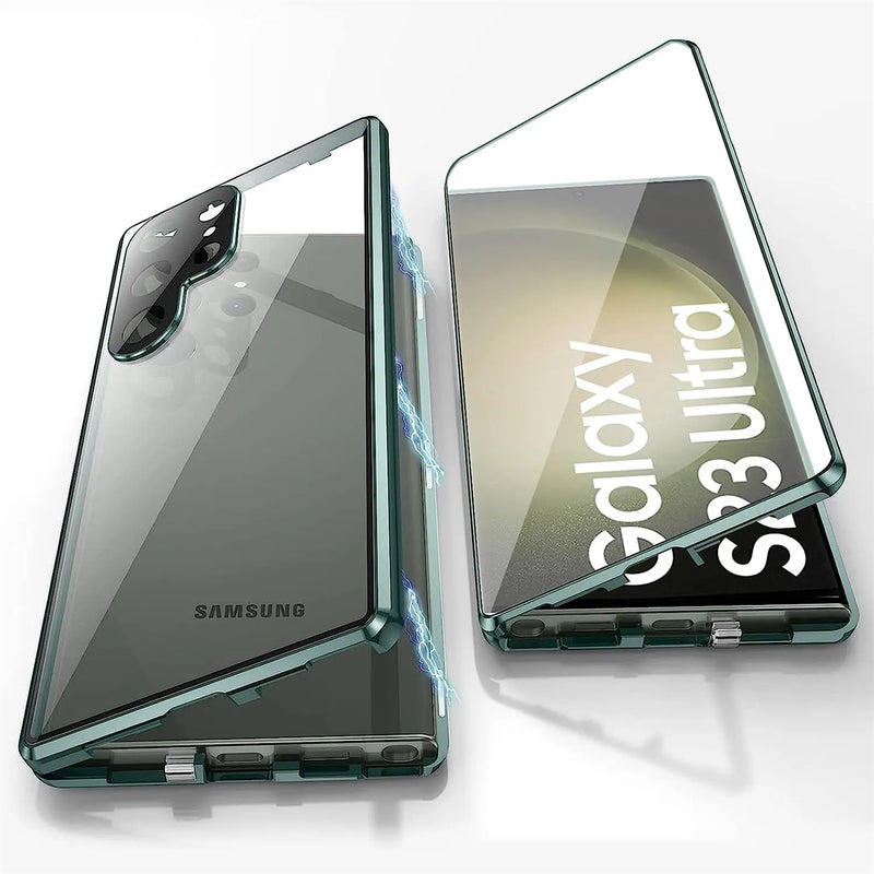 Case Magnética Blindada Safing 360° c/ Travas de Segurança e Proteção Nas Lentes | Samsung S20FE & S21