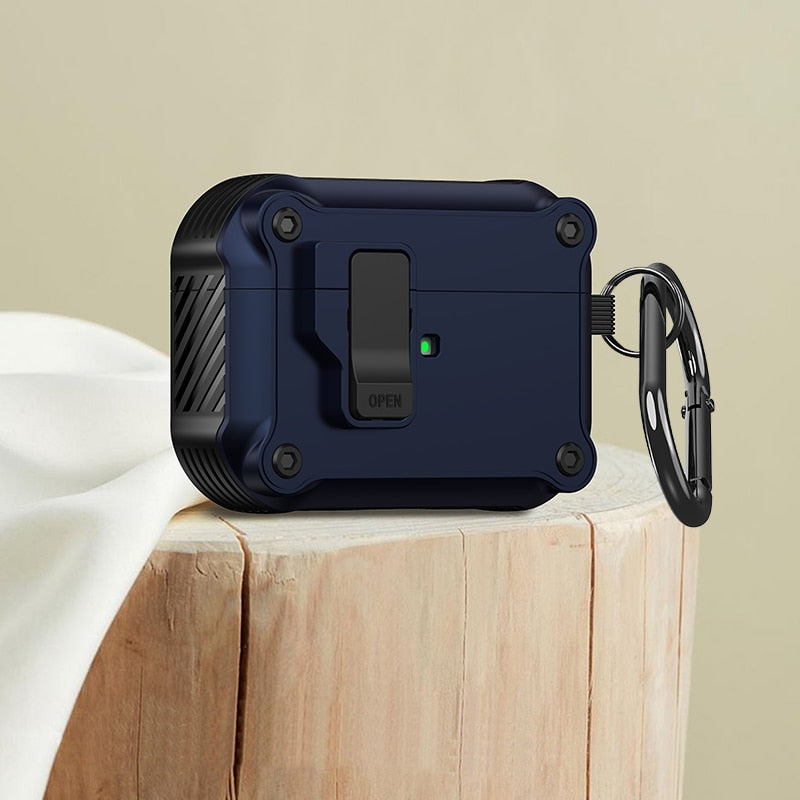 Case Carbon Shockproof - Para Apple Airpods