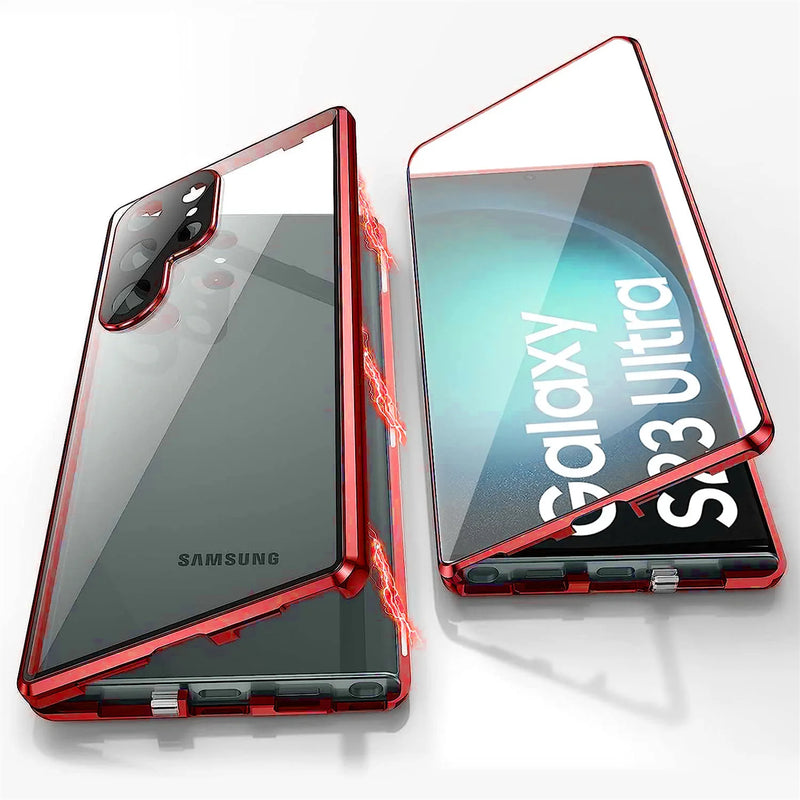 Case Magnética Blindada Safing 360° c/ Travas de Segurança e Proteção Nas Lentes | Samsung S20FE & S21