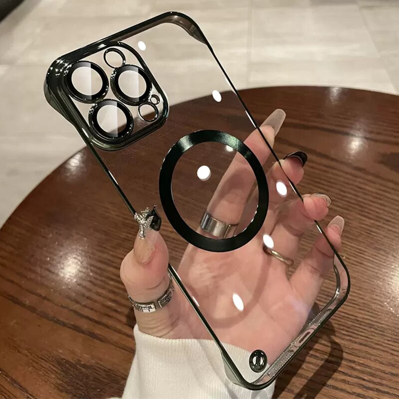 Case Magsafe Slim Glass Premium iPhone