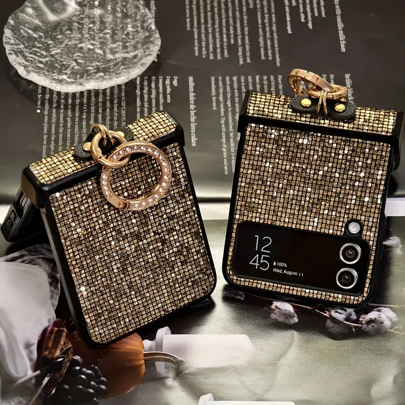 Case/Capa Diamond para Samsung Galaxy Z Flip - Series Luxurious