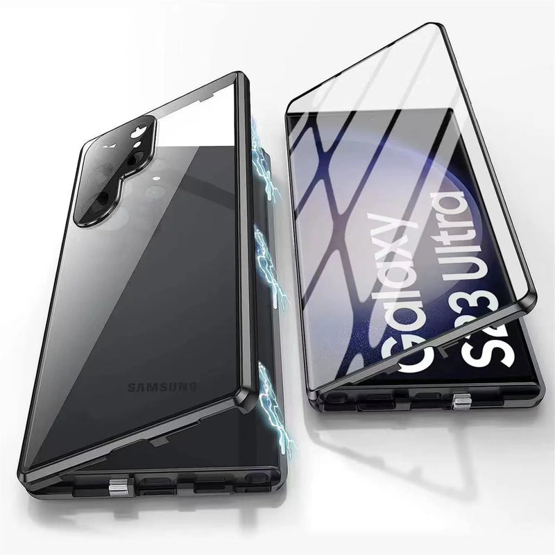 Case Magnética Blindada Safing 360° c/ Travas de Segurança e Proteção Nas Lentes | Samsung S20FE & S21