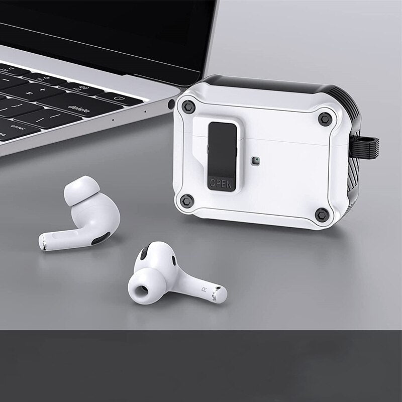 Case Carbon Shockproof - Para Apple Airpods