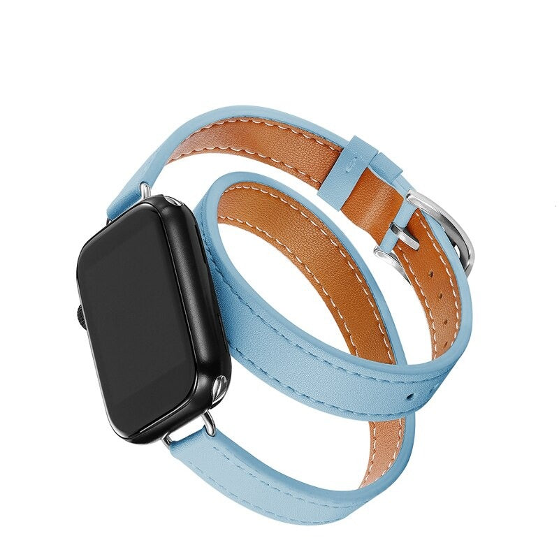 Pulseira Couro Slim Premium para Apple Watch