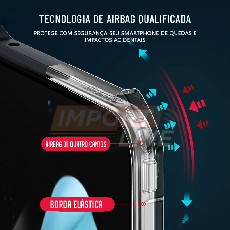 Case Z Flip Blindada - Para Samsung Z Flip