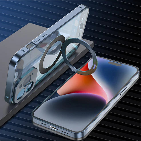 Case Soft Blindada Plus iPhone | Vidro Temperado & Suporte Ajustável