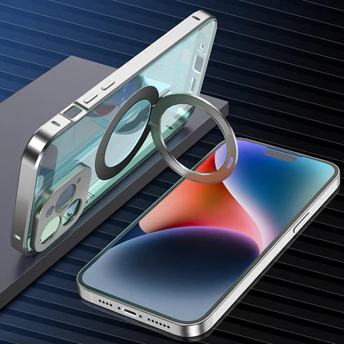 Case Soft Blindada Plus iPhone | Vidro Temperado & Suporte Ajustável