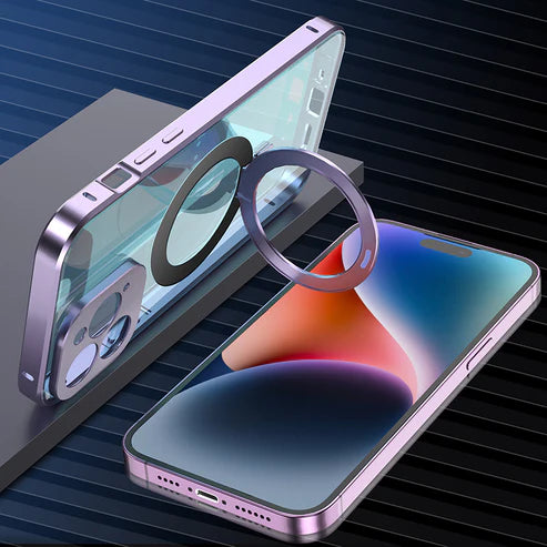 Case Soft Blindada Plus iPhone | Vidro Temperado & Suporte Ajustável