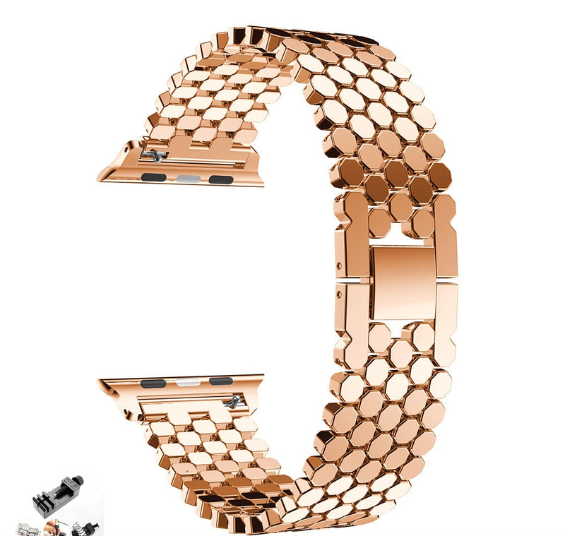 Pulseira Diamantes Brilhantes de Luxo - Para Apple Watch