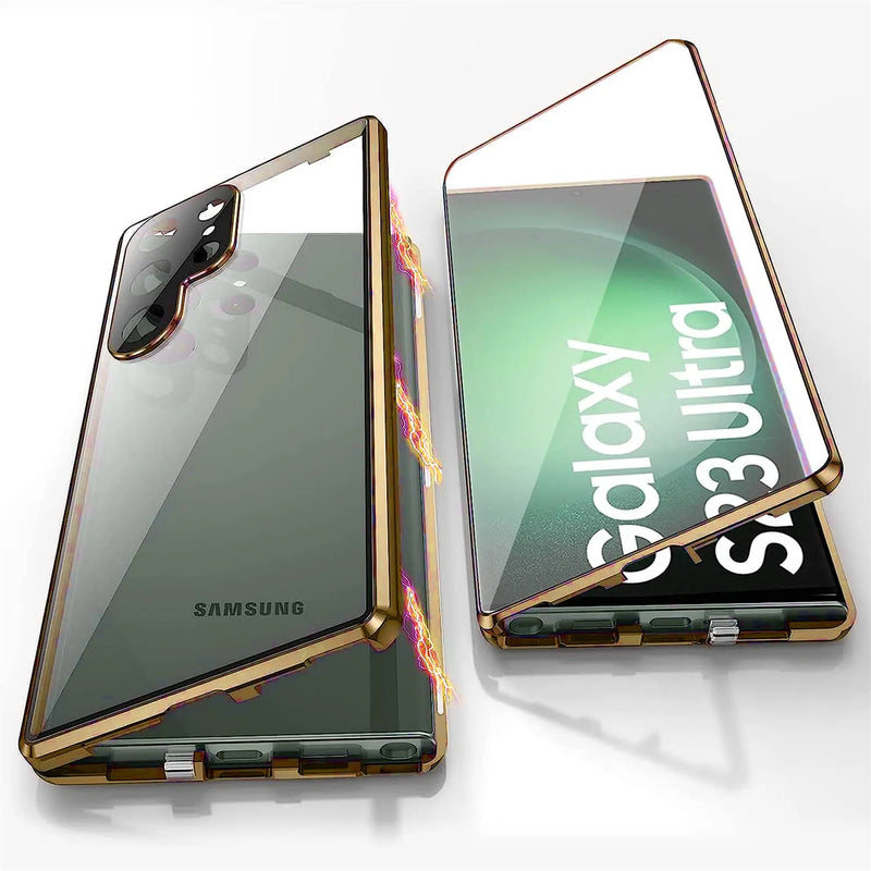 Case Magnética Blindada Safing 360° c/ Travas de Segurança e Proteção Nas Lentes | Samsung S20FE & S21