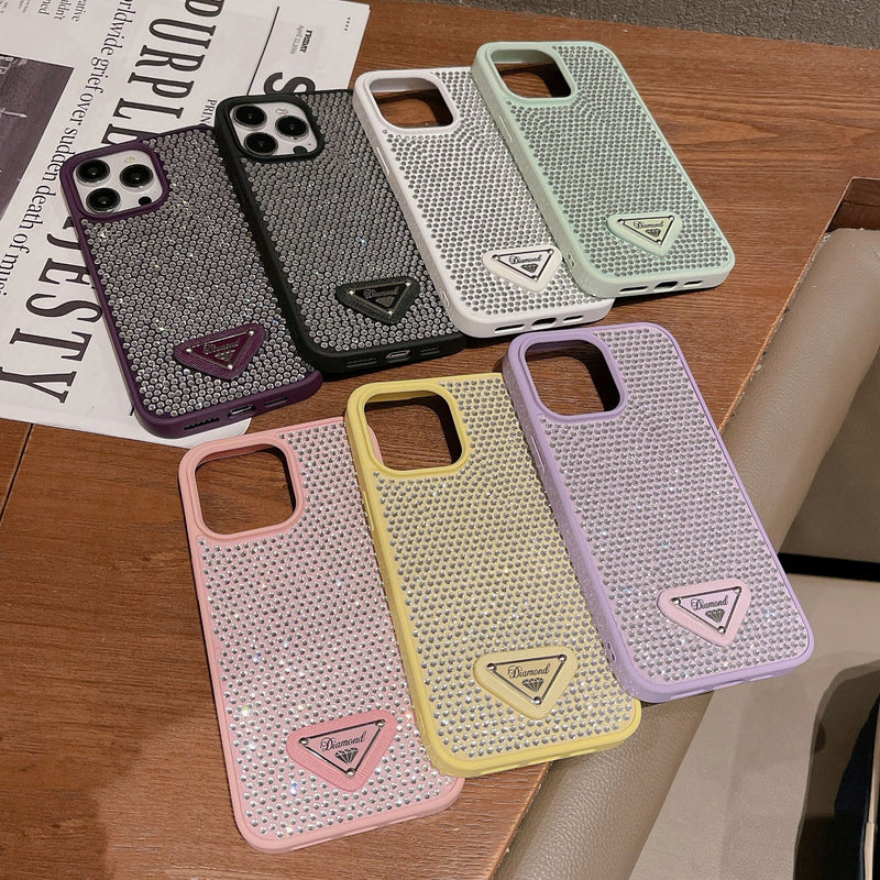 Case Soft Jewelled Cintilante - Para iPhone Linha 15