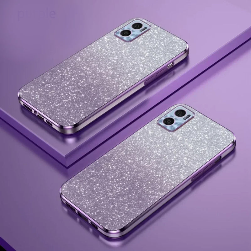 Case Shine Glitter - para Motorola E & G