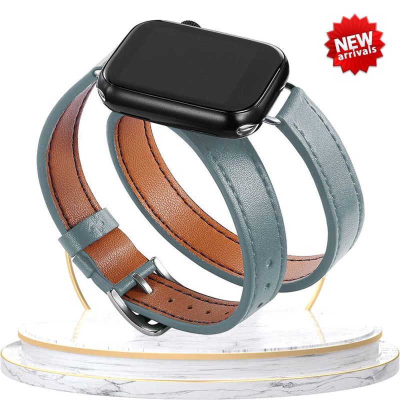 Pulseira Couro Slim Premium para Apple Watch