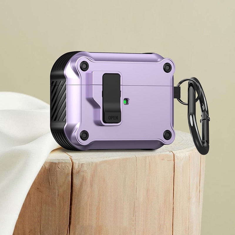 Case Carbon Shockproof - Para Apple Airpods