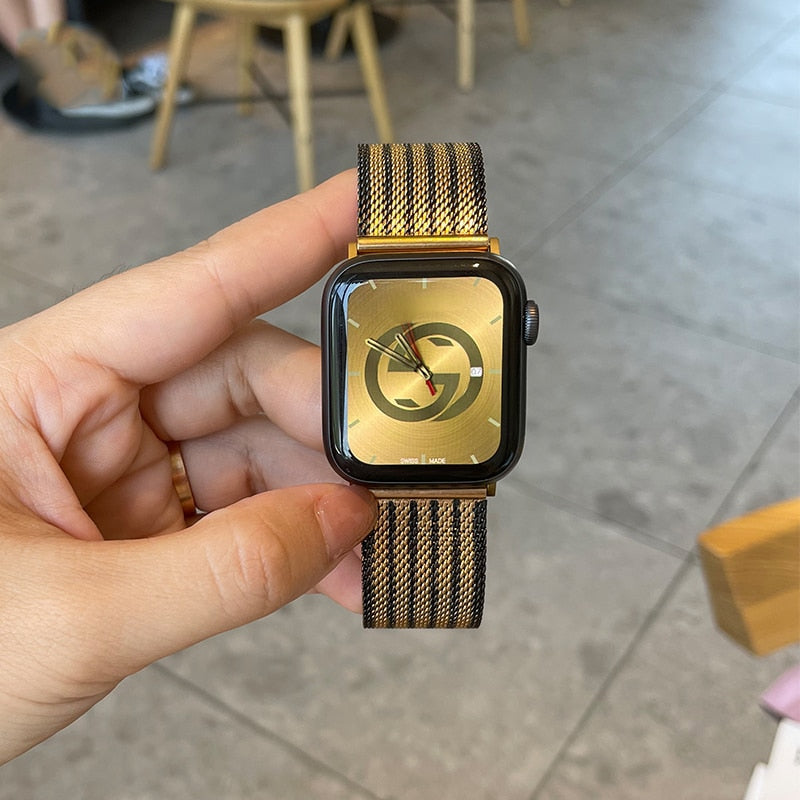 Pulseira Woven Luxury Style para Apple Watch