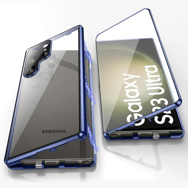 Case Magnética Blindada Safing 360° c/ Travas de Segurança e Proteção Nas Lentes | Samsung S20FE & S21