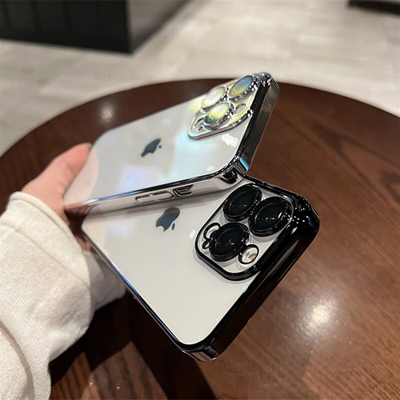 Capa Soft Blindada com Proteção para as Lentes iPhone - Linha 11, 12 & 13 Mini