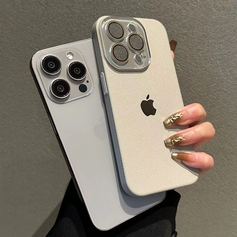 Capa de Luxo em Couro - Edição Exclusiva | Para iPhone