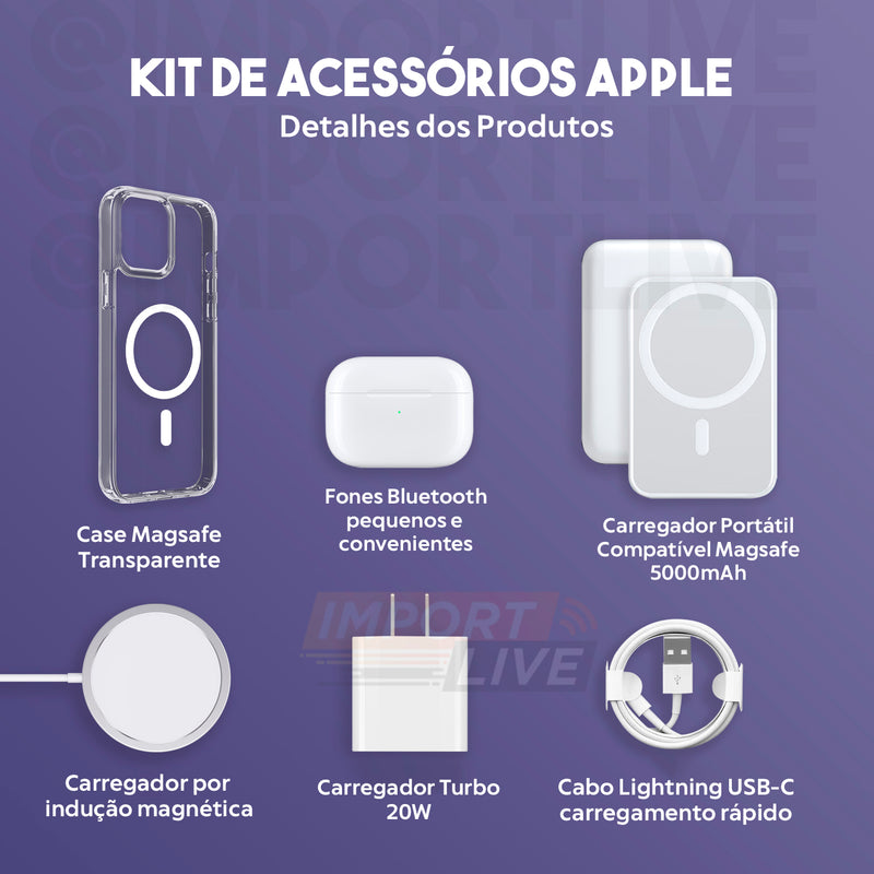 Kit de Acessórios iPhone